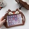 Trolsk Kids Case with strap - Brown Deer (iPad 10,2)