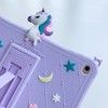 Trolsk Kids Case with strap - Cute Purple Unicorn (iPad 9,7)