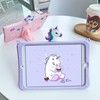 Trolsk Kids Case with strap - Cute Purple Unicorn (iPad Pro 10,5/Air 3)