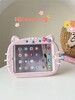 Trolsk Kids Case with strap - Pink Cat (iPad 10,2/Pro 10,5)