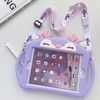 Trolsk Kids Case with strap - Purple Deer (iPad 10,2)