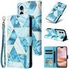 Trolsk Marble Triangle Wallet (iPhone 16 Plus)