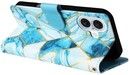 Trolsk Marble Triangle Wallet (iPhone 16 Plus)