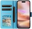 Trolsk Marble Triangle Wallet (iPhone 16 Plus)