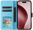 Trolsk Marble Triangle Wallet (iPhone 16 Pro)