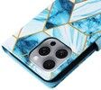 Trolsk Marble Triangle Wallet (iPhone 16 Pro Max)