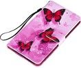 Trolsk Red Butterflies Wallet (iPhone SE2/8/7)
