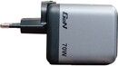 Verbatim Mini GaN Charger with Display and USB-C Cable 70W