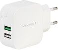 Vivanco Fast Charger Dual with Smart IC 3,4A