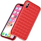 Baseus Woven Case (iPhone X/Xs) - Svart