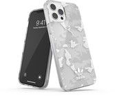 Adidas ELLER Snap-deksel Hvit Camo (iPhone 12 Pro Max)