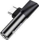 Baseus lydadapter USB-C til 3,5 mm + USB-C