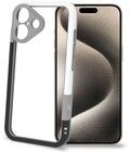 Celly Bumper (iPhone 16) - Svart/Hvit