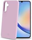 Celly Cromo mykt gummideksel (Galaxy A34)