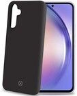 Celly Cromo mykt gummideksel (Galaxy A54) - Svart