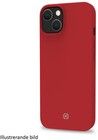 Celly Cromo mykt gummideksel (iPhone 15) - Rd