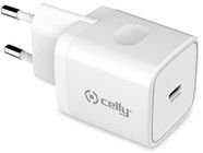 Celly USB-C Vegglader 20W