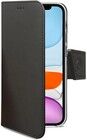 Celly Wallet Case (iPhone 11) - Svart