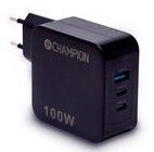 Champion 100W vegglader med strmforsyning