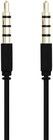 Champion 3,5 mm Audio Cable - 1 meter - Svart
