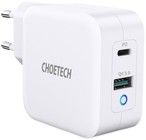 Choetech PD8002 65W 2-porters PD-lader GaN + USB-C-kabel