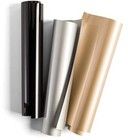 Cricut Everyday Iron-On 30 x 30 cm 3-arks prvetaker - Klassikere (gull/svart/slv)