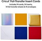 Cricut Foil Transfer Insert Cards Sampler S40 14-pakning