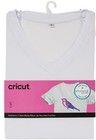 Cricut T-skjorte med V-hals for kvinner Blank