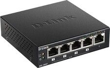 D-Link 5-ports desktop Gigabit PoE+-svitsj