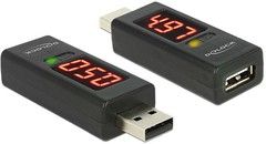 Delock Ampere og Voltmeter USB-A