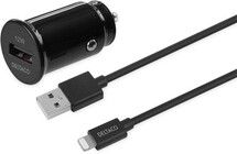 Deltaco billader med USB-A til Lightning-kabel