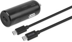 Deltaco billader med USB-C-kabel