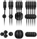 Desire2 My Space - Cable Tidy 10 Mixed Multi Pack - Svart