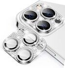 Enkay Rhinestone kameraglass (iPhone 15 Pro/15 Pro Max)