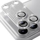 Enkay Rhinestone-kameraglass (iPhone 17 Pro) - S�lv
