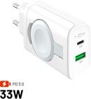 Fixed MagFlip 33W-laddare med Apple Watch /USB-C/USB-A