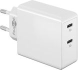Goobay Dual USB-C PD hurtiglader 36W - �r