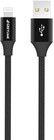 GreyLime flettet USB-A til MFi Lightning-kabel