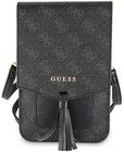 Guess 4G telefonveske med stropp (iPhone) - Svart