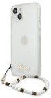Guess deksel med perleh�ndstropp (iPhone 13 Pro)