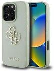Guess Grained 4G Logo Case (iPhone 16 Pro) - Gr�n