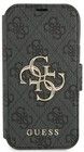 Guess Metal 4G lommebok (iPhone 13 Pro) - Svart