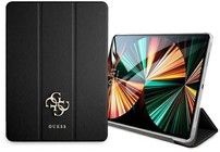 Guess Saffiano bokdeksel (iPad Pro 12,9 (2021)) - Svart