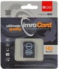 Imro MicroSDHC 8 GB klasse 10 med adapter
