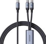 Joyroom Speedy-kabel USB-C til 2x USB-C 100W