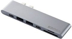 Kanex iAdapt 7-i-1 Multiport USB-C Hub + kortleser