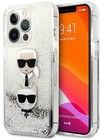 Karl Lagerfeld Karl & Choupette Liquid Glitter (iPhone 13 Pro) - Slv