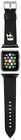 Karl Lagerfeld Saffiano Strap (Watch 42/41/40/38mm) - Svart
