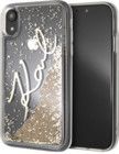 Karl Lagerfeld Signature Liquid Glitter (iPhone Xr) - Gull