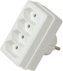 LogiLink med 4 eurokontakter